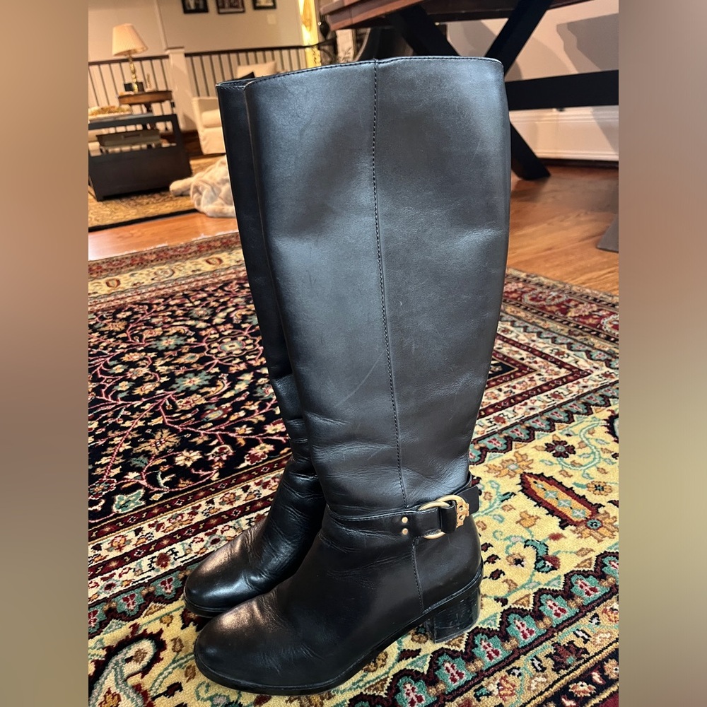 Tory Burch Black Boot Size 8 - image 1
